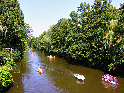 Boote auf der Außenalster Foto 