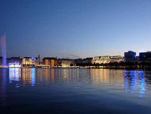 Binnenalster am Abend