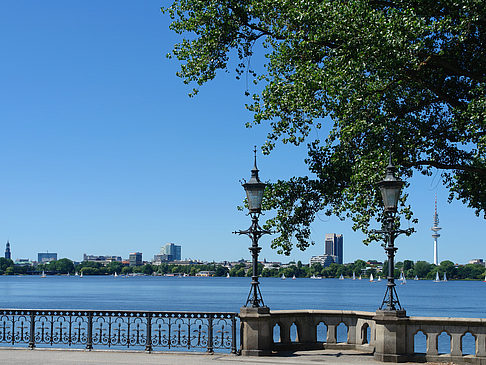 Brücke an der Binnenalster Foto 