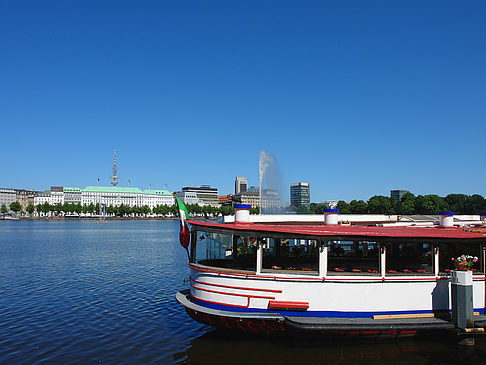 Fotos Schiffe auf der Binnenalster | Hamburg