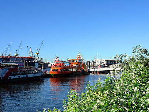 Blick auf den Hafen