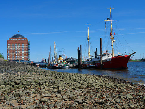 Fotos Strand und Hafen von Övelgönne | Hamburg