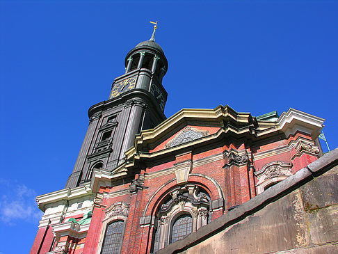 Foto St. Michaelis Kirche - Turm - Hamburg