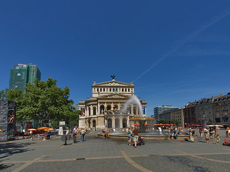 Fotos Alte Oper mit Häusern | Frankfurt am Main