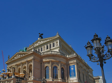 Alte Oper mit Laterne Fotos