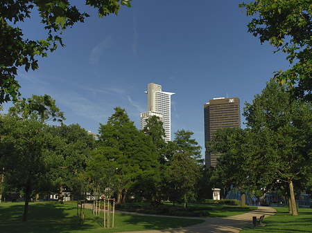 Fotos Friedrich-Ebert-Anlage mit Westendtower und Citytower | Frankfurt am Main