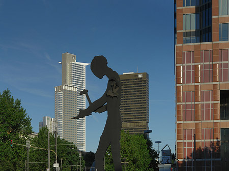 Foto Hammering Man - Frankfurt am Main