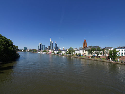 Foto Blick über den Main - Frankfurt am Main