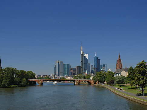 Fotos Blick von Obermainbrücke | Frankfurt am Main