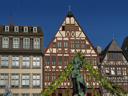 Gerechtigkeitsbrunnen auf dem Römerberg Fotos