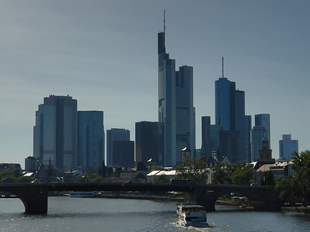 Fotos Skyline von Frankfurt mit Alter Brücke | Frankfurt am Main