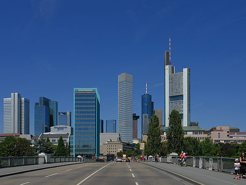 Skyline von Frankfurt Fotos