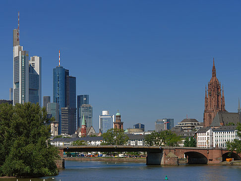 Skyline von Frankfurt Fotos