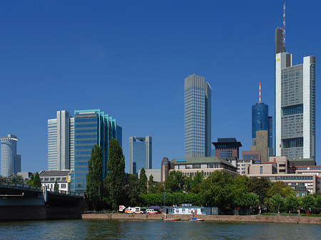 Skyline von Frankfurt Foto 