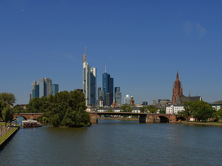 Foto Skyline von Frankfurt