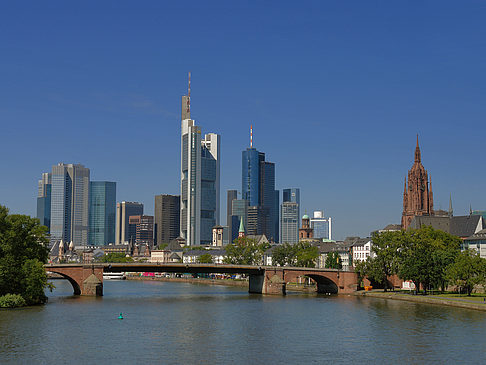 Foto Skyline von Frankfurt - Frankfurt am Main