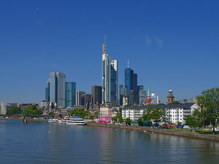 Foto Skyline von Frankfurt - Frankfurt am Main