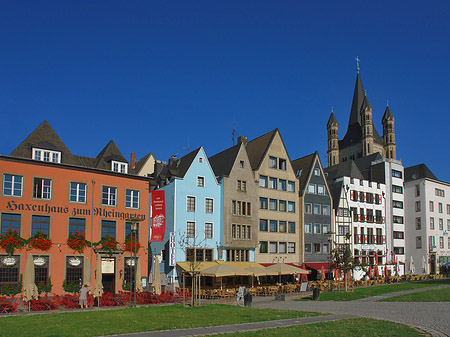 Foto Groß St Martin hinter Fischmarkt - Köln