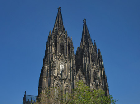 Foto Nordwestansicht des Kölner Doms