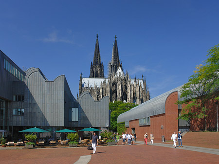 Weg zum Kölner Dom