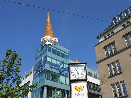 Foto Neumarkt Galerie mit Häusern - Köln