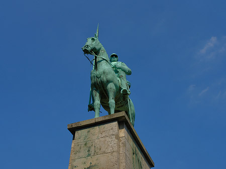 Reiterstatue Foto 