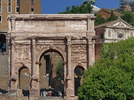 Fotos Triumphbogen des Septimius Severus | Rom