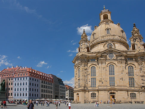 Foto Frauenkirche und Neumarkt - Dresden