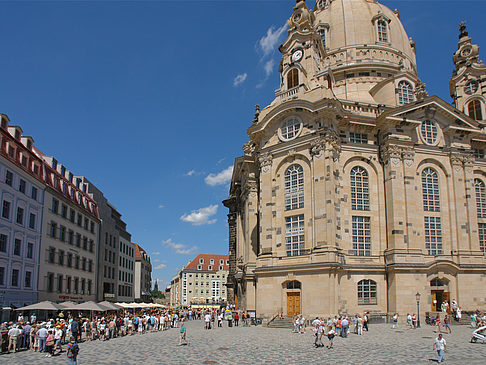 Foto Frauenkirche und Neumarkt