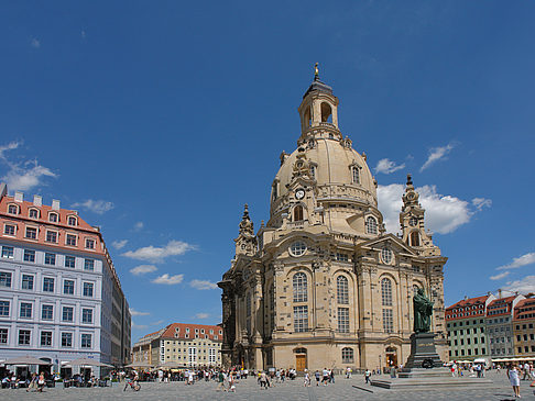 Foto Frauenkirche und Neumarkt - Dresden