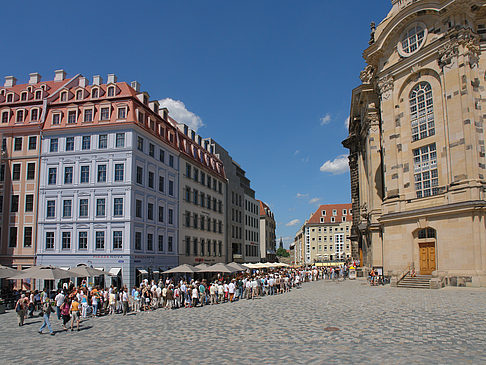 Foto Frauenkirche und Neumarkt