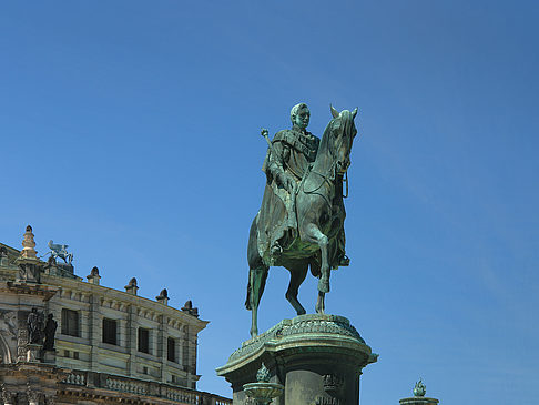 Foto König-Johann-Statue - Dresden