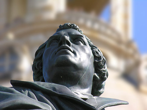 Fotos Martin Luther Denkmal an der Frauenkirche