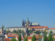 Foto Blick auf die Burg - Prag