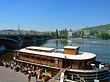 Foto Schiff auf dem Fluss - Prag