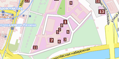 Stadtplan Mariä-Entschlafens-Kathedrale 