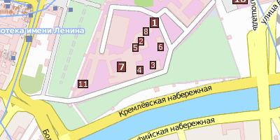 Mariä-Verkündigungs-Kathedrale  Moskau Stadtplan